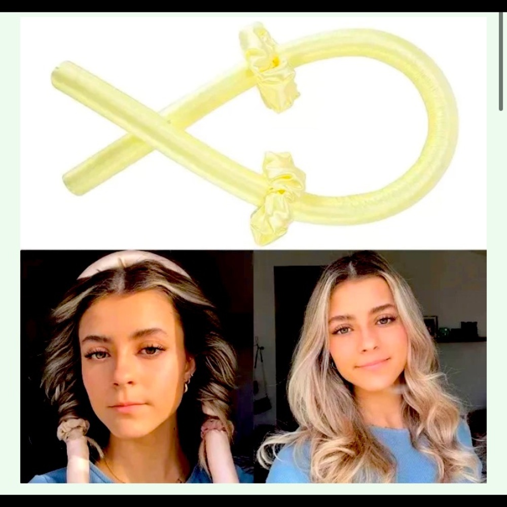 Heatless Curling Rod Headband